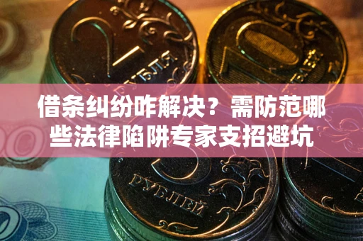 武汉借条纠纷咋解决？需防范哪些法律陷阱专家支招避坑