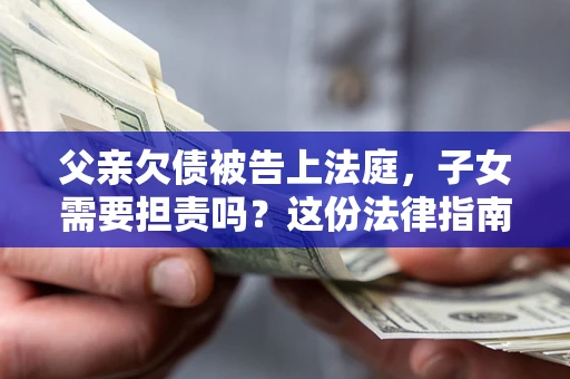 武汉父亲欠债被告上法庭，子女需要担责吗？这份法律指南必须看完