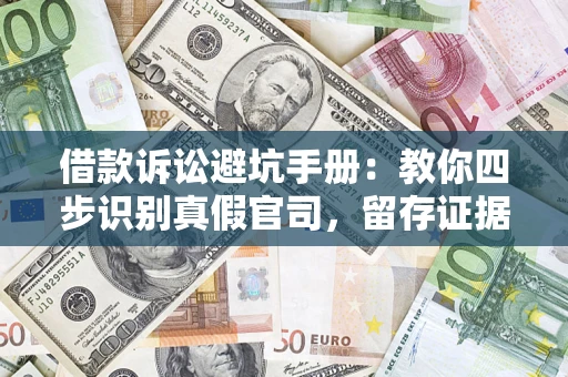 武汉借款诉讼避坑手册：教你四步识别真假官司，留存证据不踩雷