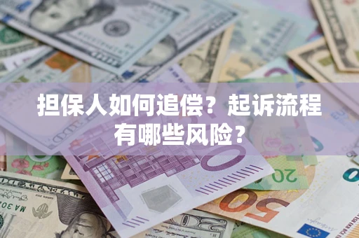 武汉担保人如何追偿？起诉流程有哪些风险？