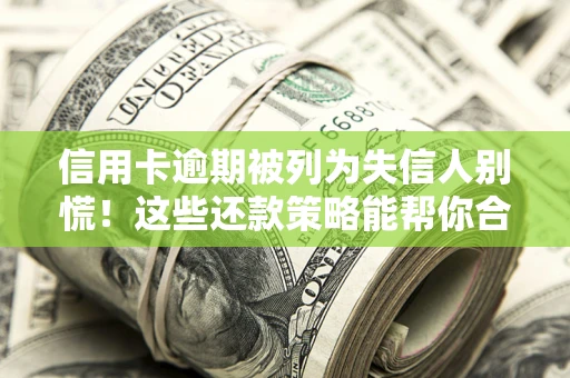 武汉信用卡逾期被列为失信人别慌！这些还款策略能帮你合法止损