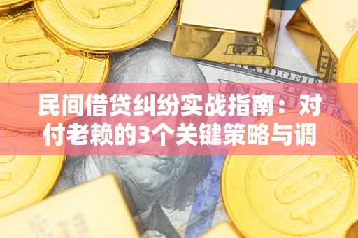 武汉民间借贷纠纷实战指南：对付老赖的3个关键策略与调解盲区解析