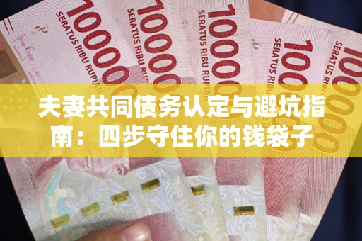 武汉夫妻共同债务认定与避坑指南：四步守住你的钱袋子