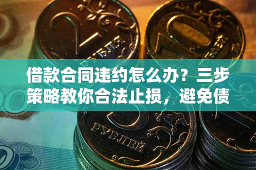 武汉借款合同违约怎么办？三步策略教你合法止损，避免债务危机升级