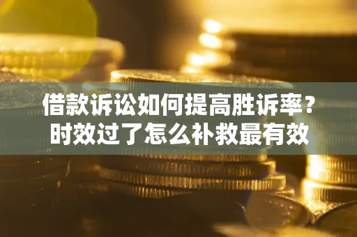 武汉借款诉讼如何提高胜诉率？时效过了怎么补救最有效